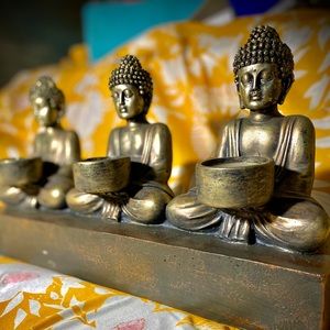 Buddha candle holder